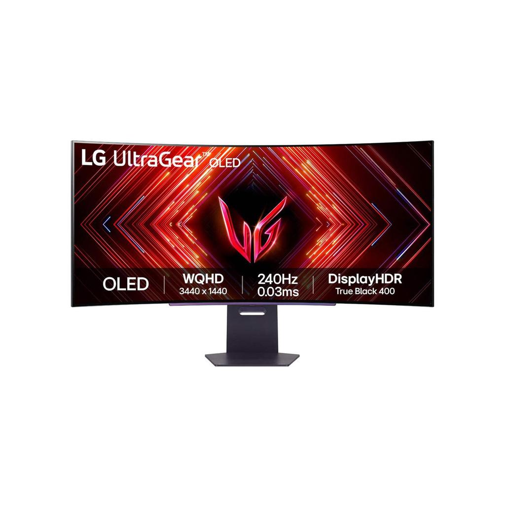 Monitor Gamer LG UltraGear OLED Curvo – Tela OLED 45”, QHD, HDR400 Trueblack, 24
