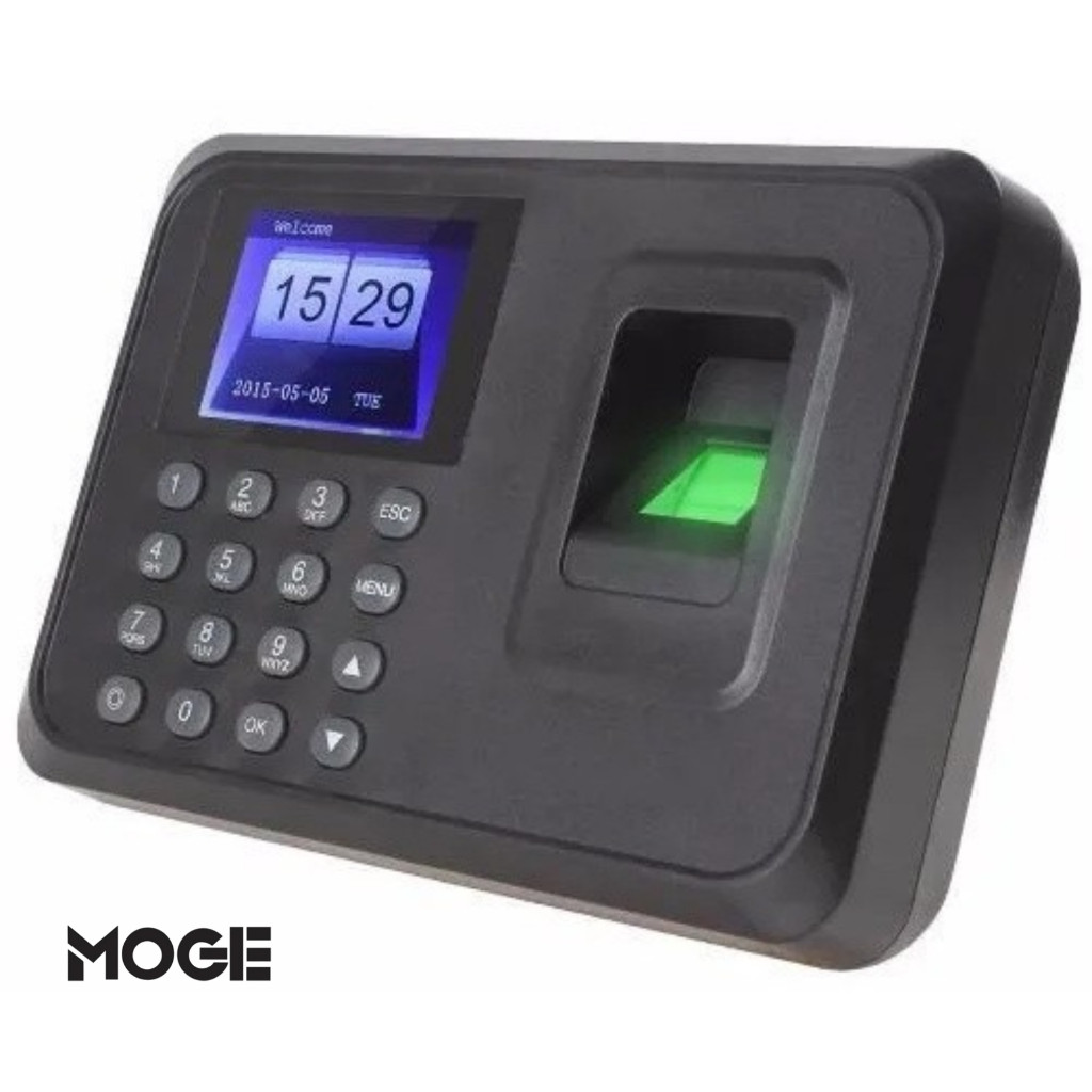 Relógio de Ponto Biométrico Digital | Leitor de Impressão Digital | Controle de Acesso