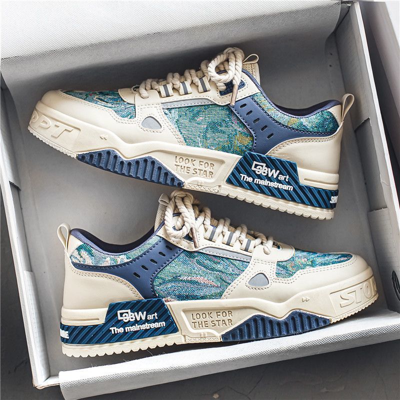 Outono sapatos planos sapatos de pano ao ar livre 2026 sapatos de lona casuais masculinos sapatos respiráveis esportes p