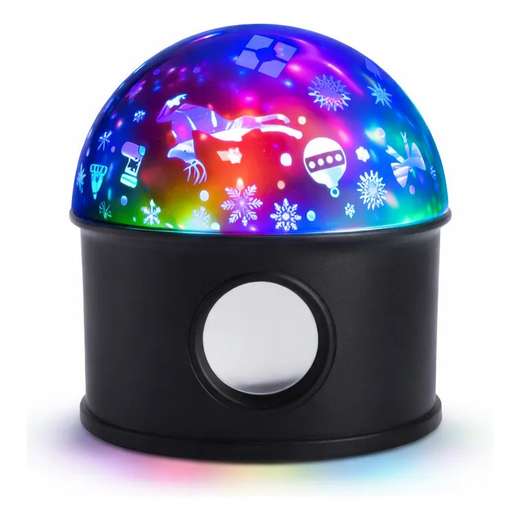 Luminária Musical Luzes Rgb Bluetooth Colorida Projetor Lamp