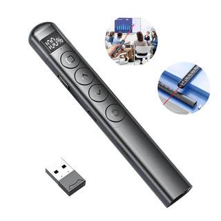 Apresentação Clicker Para PowerPoint Apresentações 2.4GHz Apresentador Sem Fio Remoto PPT Escritório De Sala De Aula