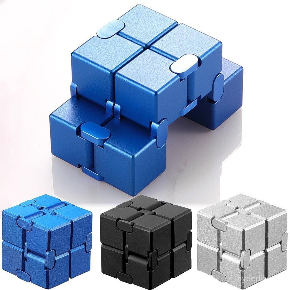 Cubo De Rubik Infinito Variedade Alívio Do Estresse Descompressão Flip Brinquedos Adulto Metal I7j1
