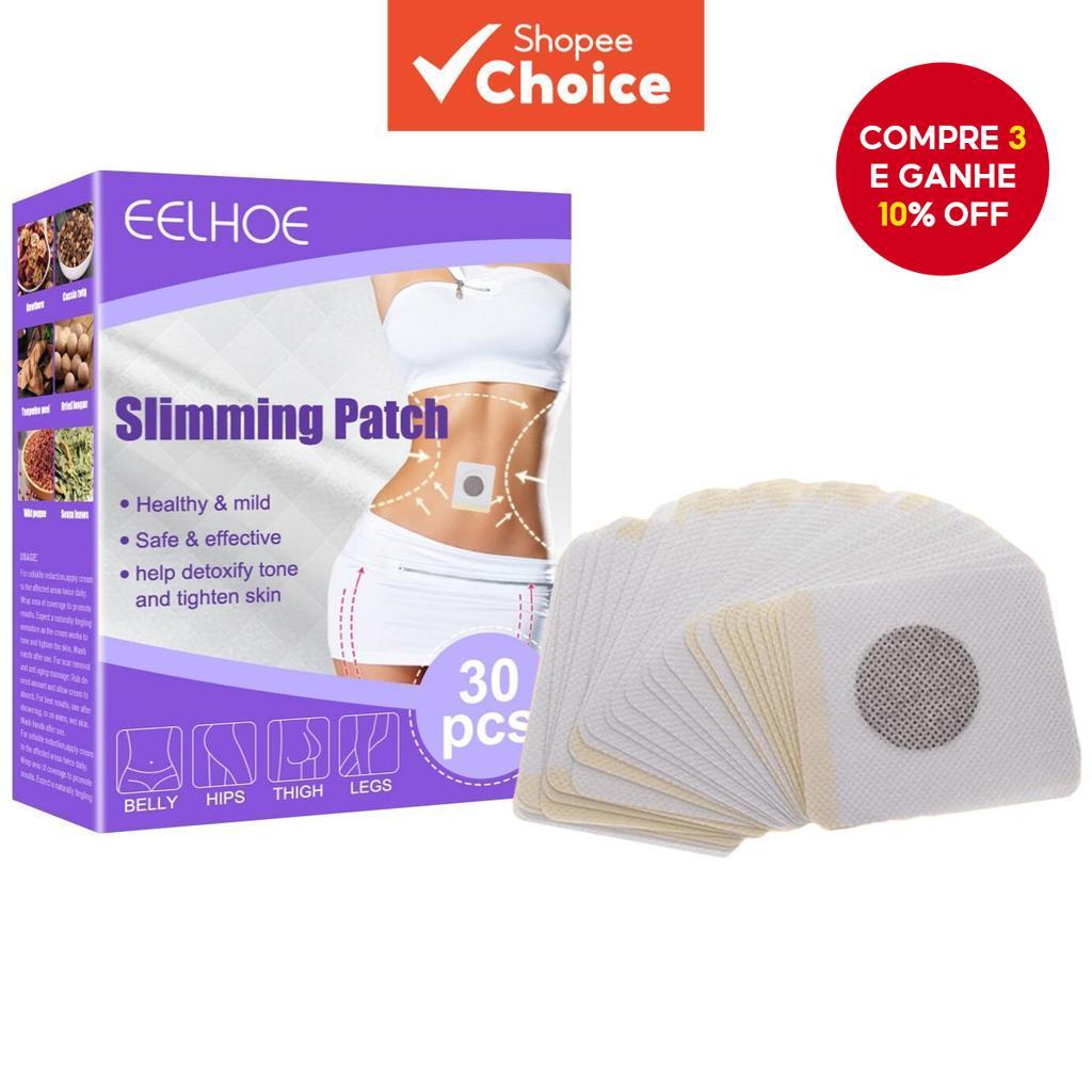  Eelhoe Patch Emagrecedor para Perder Peso, Adesivo Umbigo, Produto Emagrecimento, Queima Gordura, Reduz Peso, Barriga,