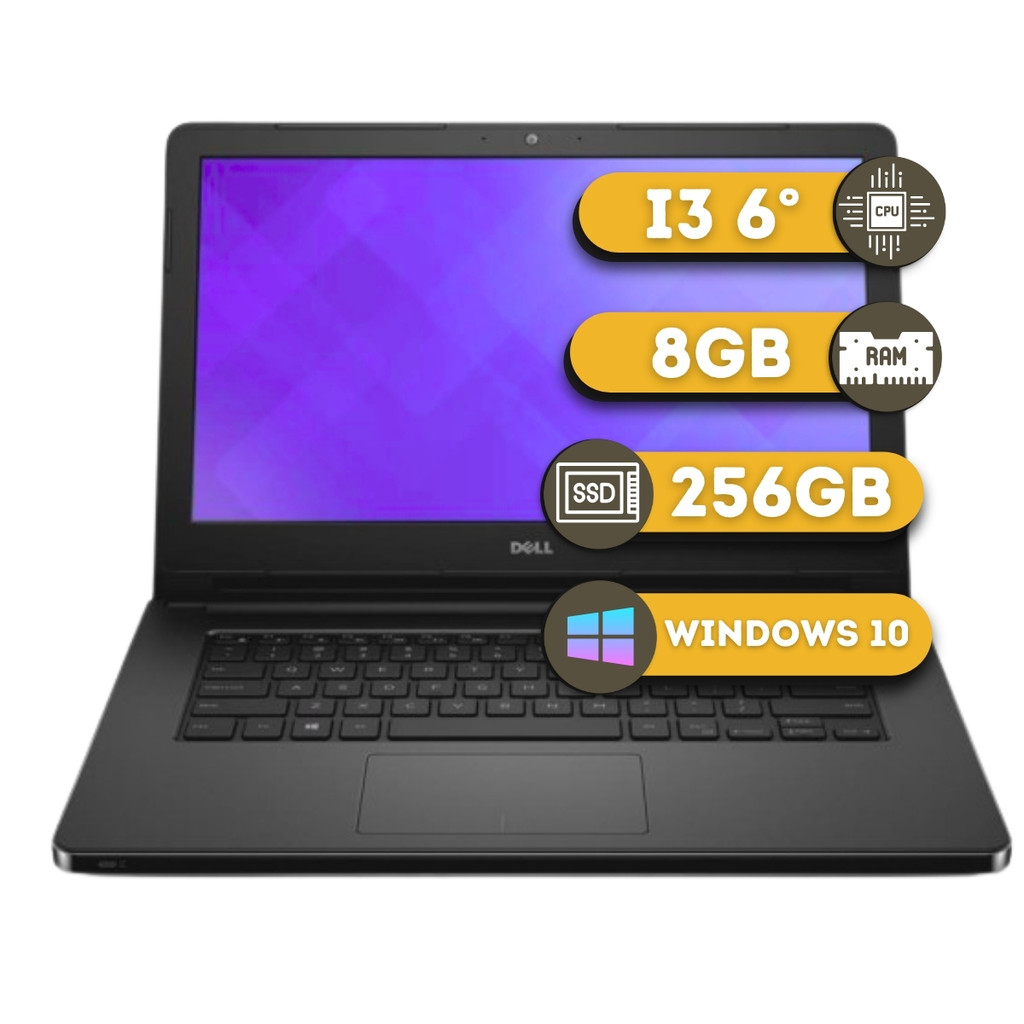 Notebook Dell Inspiron 5458 Core I5 5° 4gb Ssd256gb Trabalho