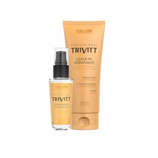 Leave-in Hidratante 200ml + Reparador de Pontas 30ml Trivitt