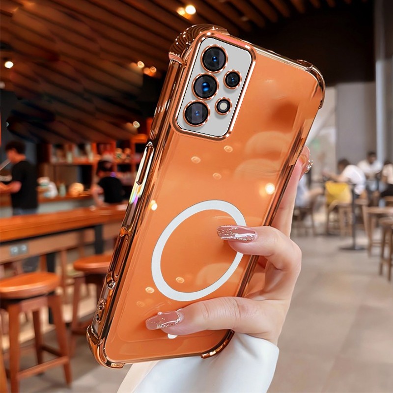 Capa de telefone TTTTD SAMSUNG a13 5g a13 4g a33 5g a52 a52s a53 5g a73 5g a32 5g a23 5g Sensação magnética de alta qual