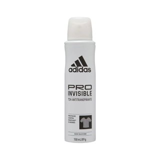 Desodorante Adidas Feminino Aerossol Antitranspirante Pro Invisible 150ml em Oferta na Shopee