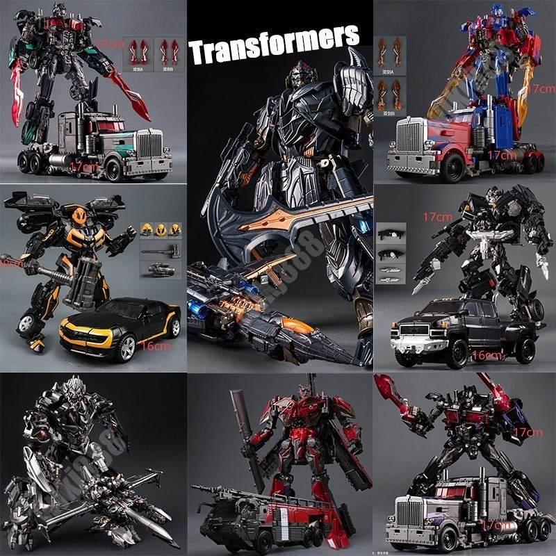 Transformadores Darkly Bumblebee Ironhide Action Fiuge Megatron Substituir Mais Peças Brinquedos Decoração De Quarto Mod