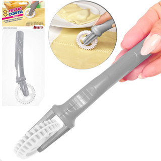 Carretilha Para Massas de Pastel Corta e Fecha Ravioli Risole Plástico Keita em Oferta na Shopee
