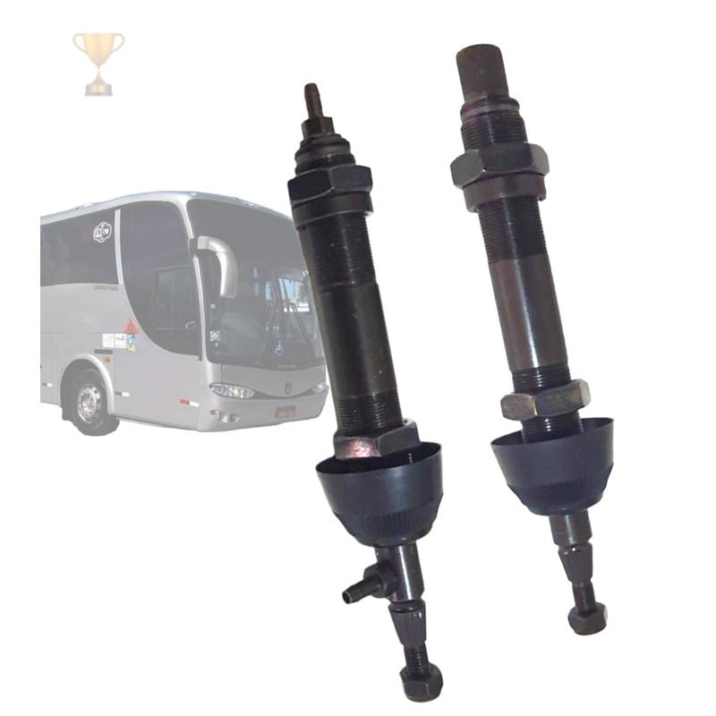 Kit Pivo Eixo Mancal Limpador Parabrisa Onibus Marcopolo G6 MASCARELLO NEOBUS MAXIBUS CIFERAL