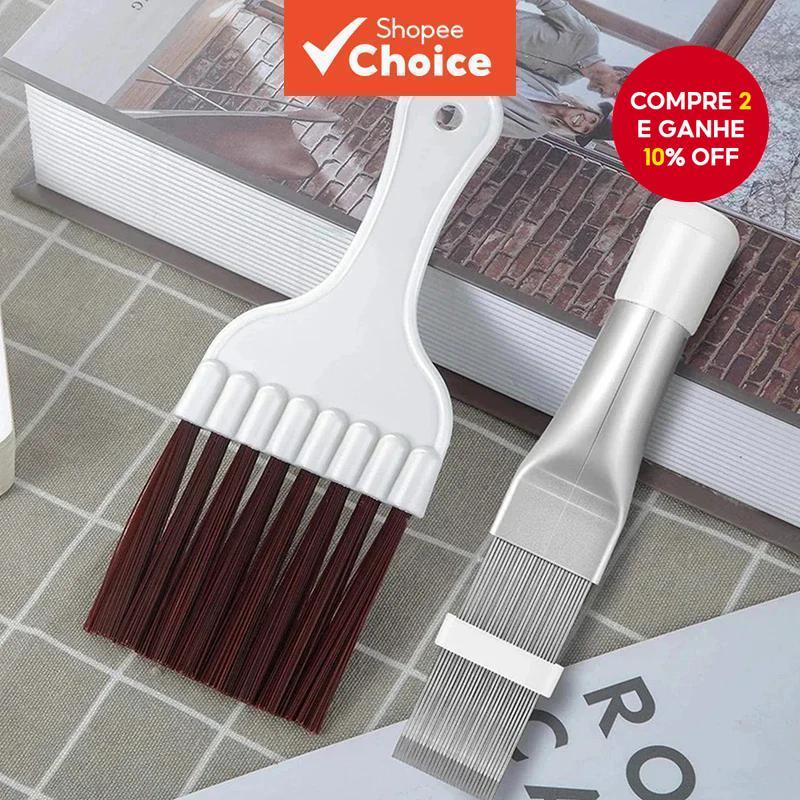 Ar Condicionado Fin Pente Condensador Escova De Limpeza Radiador Aço Inoxidável Ferramenta De Remoção De Poeira em Oferta na Shopee