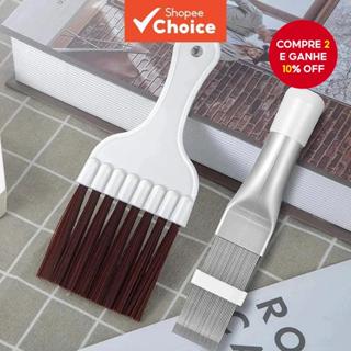 Ar Condicionado Fin Pente Condensador Escova De Limpeza Radiador Aço Inoxidável Ferramenta De Remoção De Poeira em Oferta na Shopee