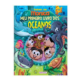 Turma da Mônica Meu Primeiro Livro dos Oceanos livro infantil em Oferta na Shopee