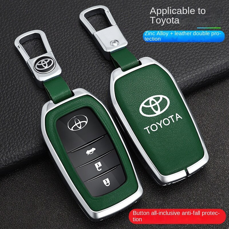 Nova Liga De Zinco Capa Chave Do Carro Para Toyota Hilux Fortuner Land Cruiser Camry Corolla Coroa RAV4 Highland