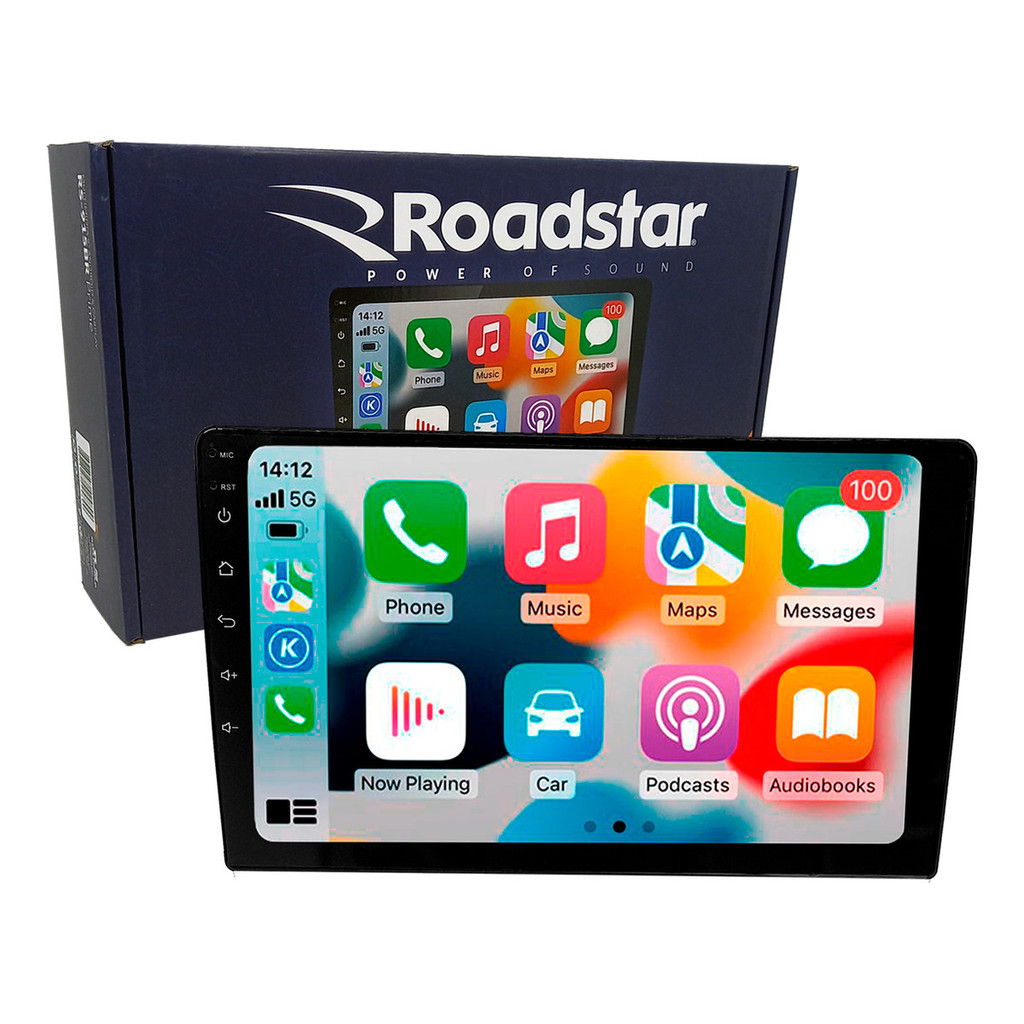 Multimídia Roadstar Prime 9pol Android Auto Carplay Wifi Gps