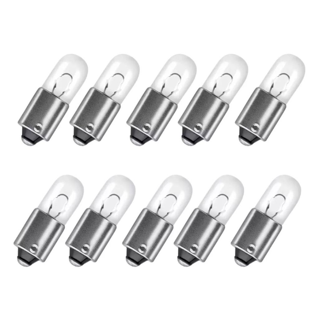 CAIXA C/ 10 LAMPADA BA9S HALOGENA 69 T4W TECHONE 12V