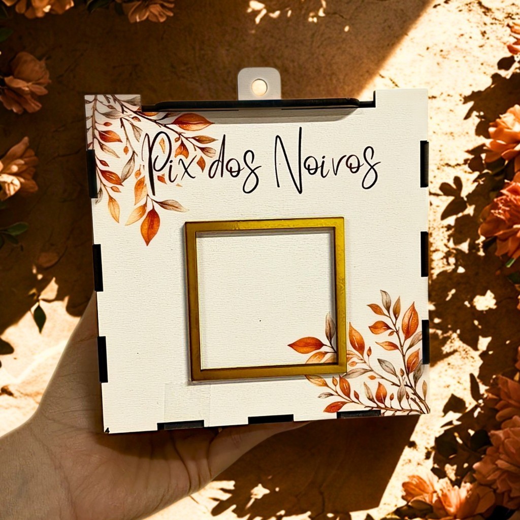 Caixa PIX Casamento Operação Lua de Mel Corte da Gravata Qrcode – Terracota Não Personalizada em Oferta na Shopee