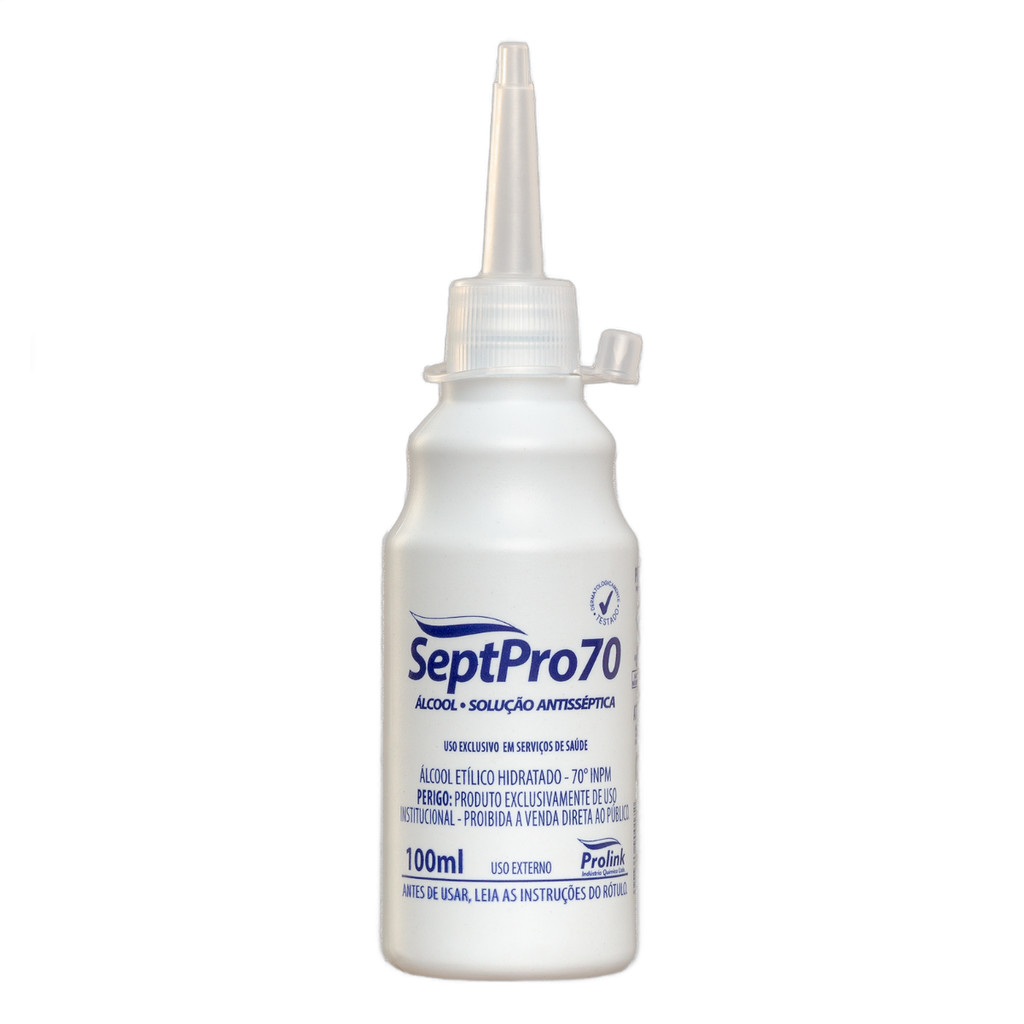 ALCOOL ANTISSEPTICO SEPTPRO PROLINK ALMOTOLIA 100 ML