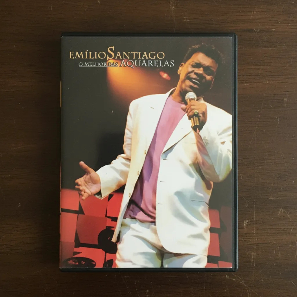 Dvd Original Emilio Santiago O Melhor Das Aquarelas