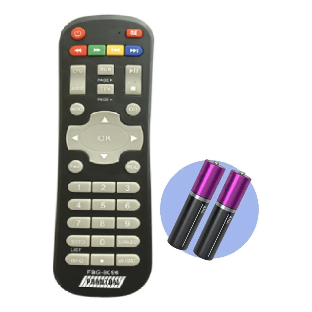Controle Remoto Compatível Com Modelo Fbg- 8096