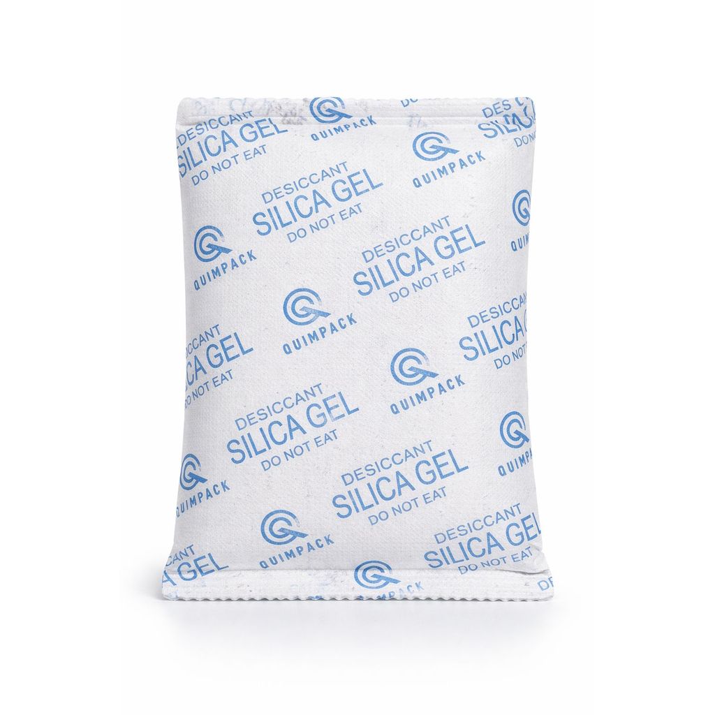 Sílica Gel branca 1/3mm sachê TNT 100g c/5un - Quimpack