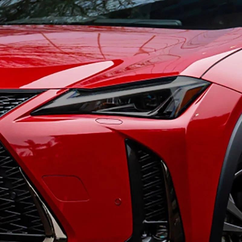 Para LEXUS UX 250H 300E 2023 Farol Exterior Do Carro Anti-Risco Matiz Da Lâmpada Dianteira TPU Película Protetora Capa A