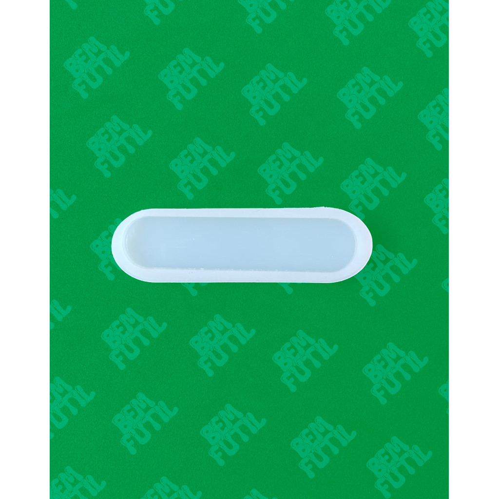 Molde Presilha Unitária Mod 003 Oval - Artesanato e Alimentício - Artigo de Arte