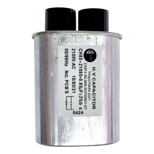 CAPACITOR MICROONDAS 0,85 TERMINAL ESTREITO