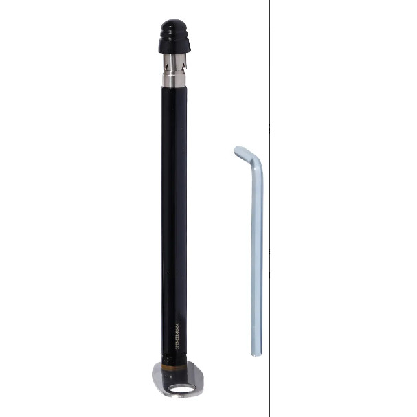ANTENA METAL CORTA PIPA 7 ESTAGIOS RETROVISOR PRETO REF: ZE-0357