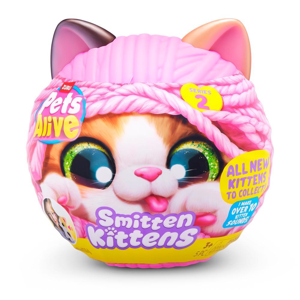 Pelucia Pets Alive Smitten Kittens Series 1