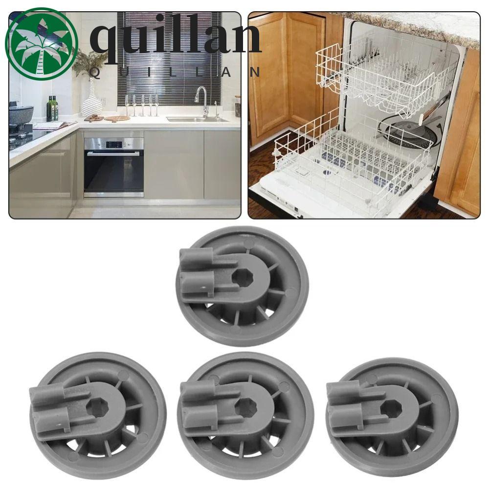 Roda De Rack De Louça QUILLAN , Rolo De Máquina De Lavar Cinza Substituível , Pneus Convenientes Duráveis De Plástico