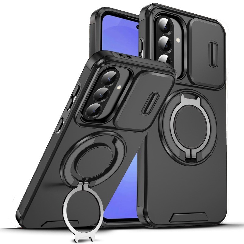 Para Samsung Galaxy A57 A37 A17 A07 A05 A05S A06 A15 A16 A25 A26 A35 A36 A54 A55 A56 Slide Camera Lens Protection Ring S