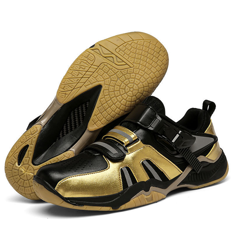 Tênis masculino feminino treinamento Badminton sapatos carne tendão sola absorção de choque tênis de mesa masculino V