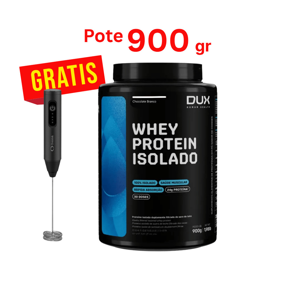 Whey Dux Isolado em Sabor: Baunilha 900 Gr Melhor Whey Isolado do Mercado Whey 100% Isolado — R$ 400,00 em Mercado Livre, 20% OFF