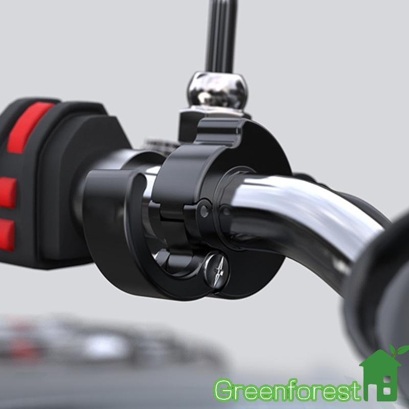 greenfor Gancho Armazenamento Para Motocicleta, Liga Alumínio, Fácil Instalação, Organizador Carga