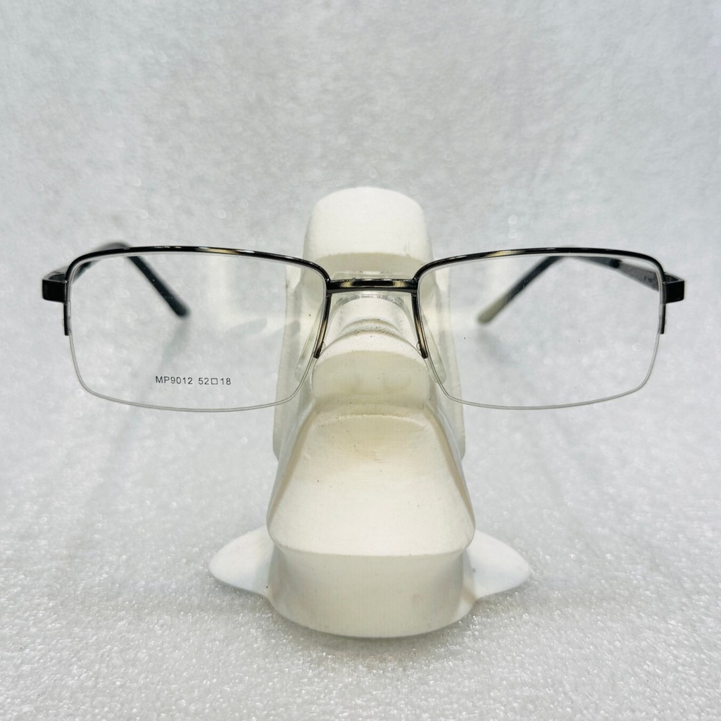 Armaçao para Oculos de grau metalico Ponte anatomica,meio aro MP9012