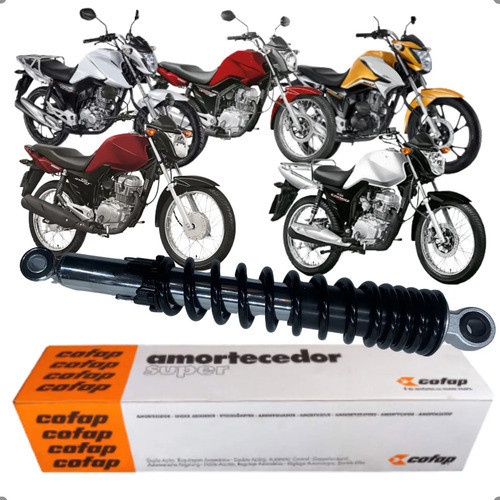 Amortecedor Traseiro Cofap Cg 150 Cg 160 2004 2005 A 2021 Todos Os Modelos