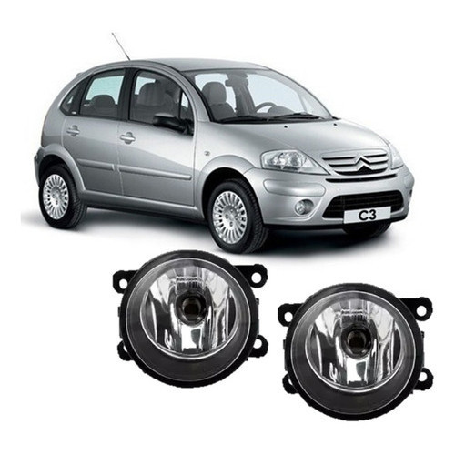 Par Milha H11 Neblina Farol Citroen C3 2010 2011 2012 2013