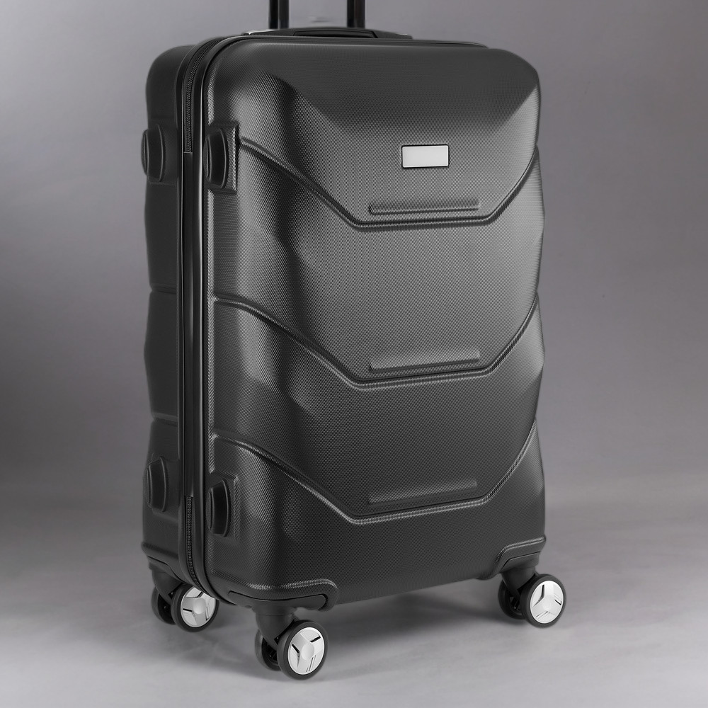 Mala de Viagem 60L ABS Rodas 360° Carrinho Viagem Média Espaçosa Easy Travel