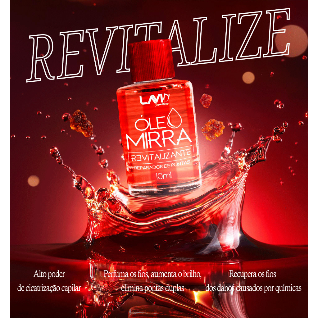 Óleo de Mirra revitalizante 10ml