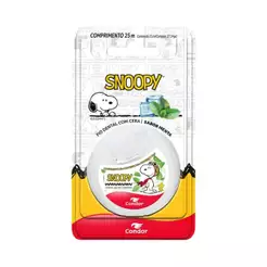 Fio Dental Condor Snoopy Menta 25m