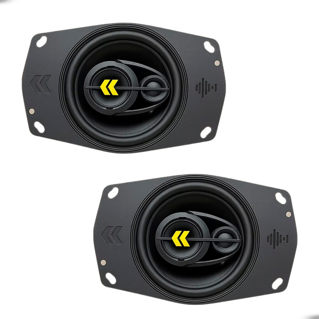 Par de Alto Falantes Triaxial Bravox Revo 4x6 Polegadas 110W RMS 4 Ohms Som Automotivo Alta Qualidade Sensibilidade 87dB