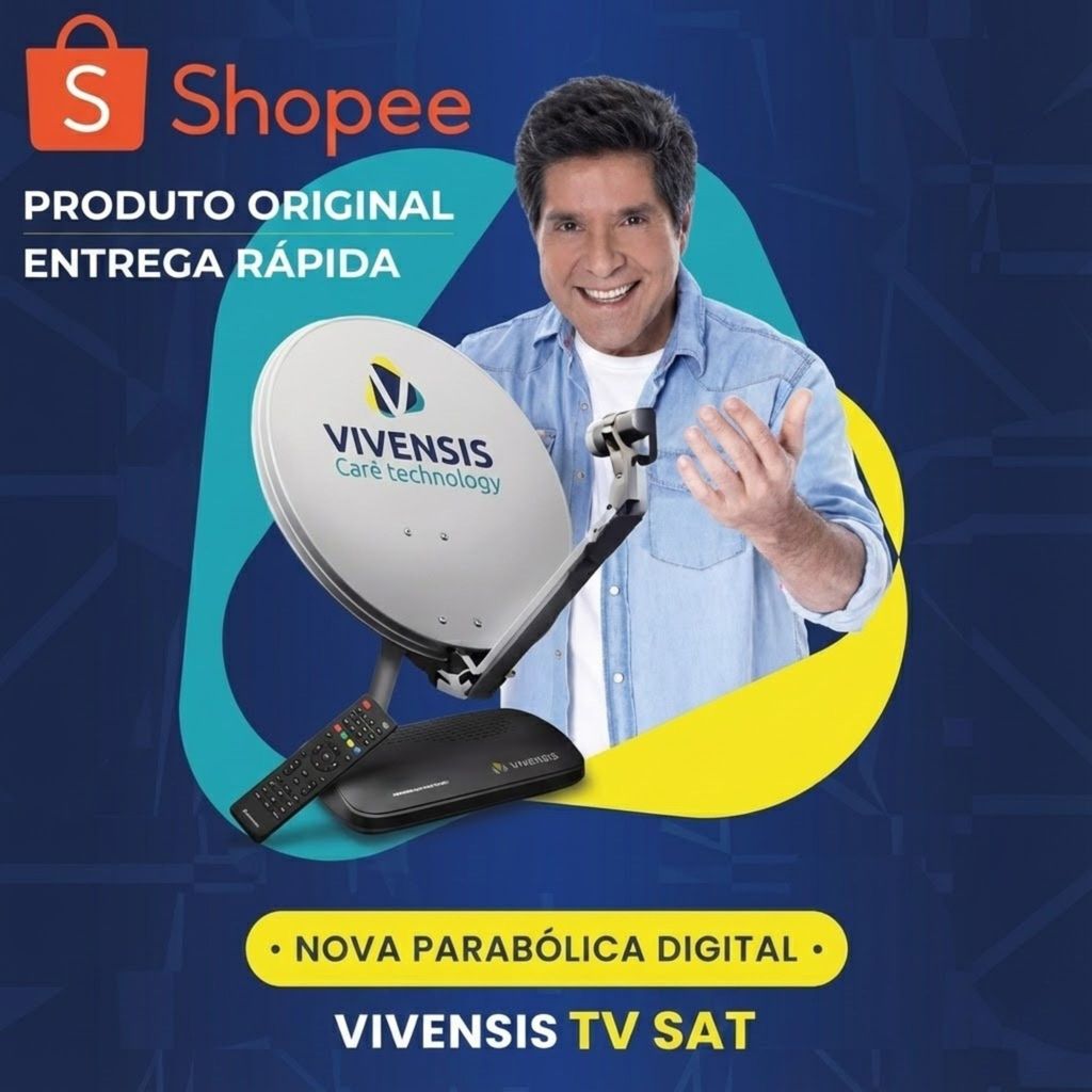 Sistema Parabólica Digital Vivensis VX10 Sat HD Regional
