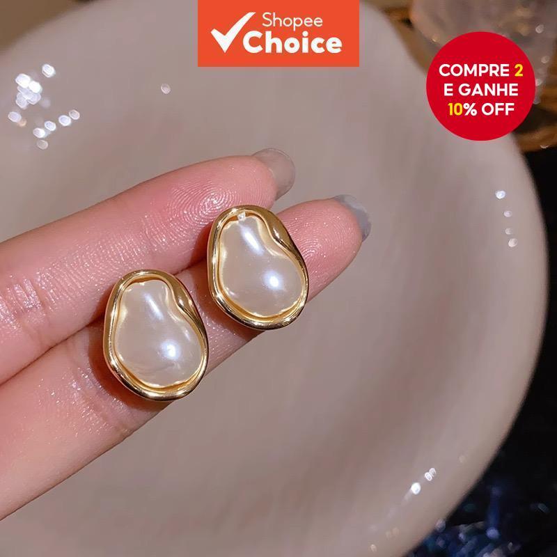 Brincos Pérola Barroca: Onde Comprar | BuscaProdutos