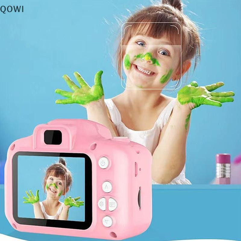 qo Mini Câmera Infantil X2 Digital Vintage Brinquedos Educativos Crianças Projeção De Vídeo Fotografia Ao Ar Livre Brinq