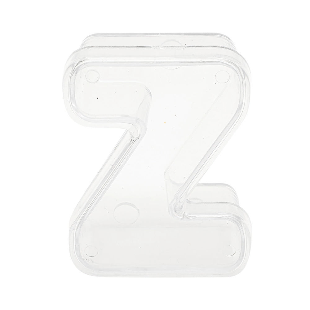 Caixa Acrílica Pop Festta com Tampa Letra Z em Oferta na Shopee