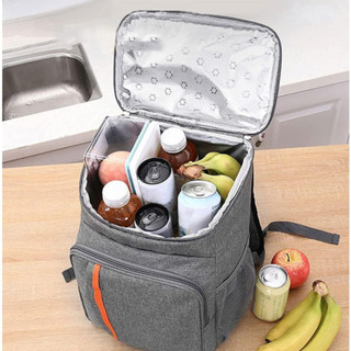 Mochila Térmica Cooler 18L Impermeável Portátil | Conserva Quente e Frio para Piquenique,…