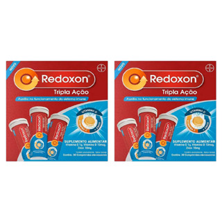 Vitamina C D e Zinco Tripla Ação C/60 Efervescentes Redoxon em Oferta na Shopee