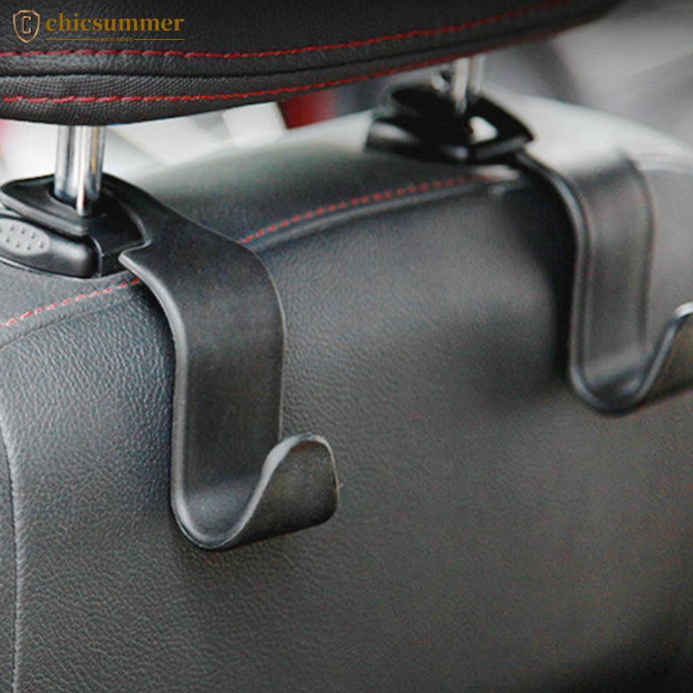 CHICSUMMER 1Pc Conveniente Universal Assento Traseiro Do Carro Encosto De Cabeça Ganchos De Armazenamento Para Saco De C