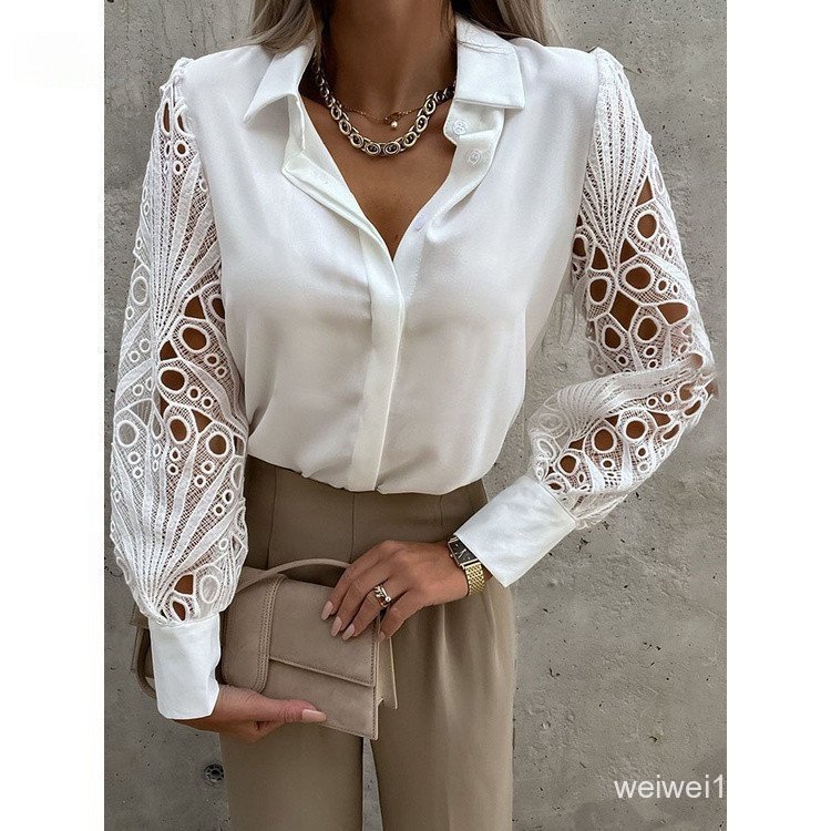 NMOH 9641 2022 Spring Summer New Style Women's Chiffon Shirt Blouse